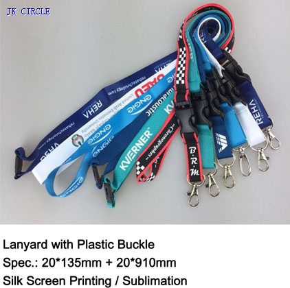 Lanyard with Plastic Buckle